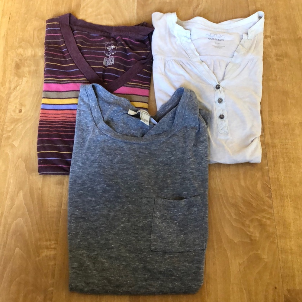 3 different T-shirt’s